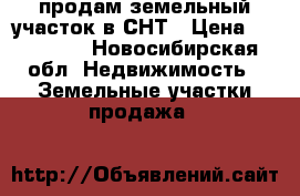 продам земельный участок в СНТ › Цена ­ 100 000 - Новосибирская обл. Недвижимость » Земельные участки продажа   